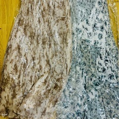 Herlipto Pleated Chiffon Long Skirtの画像