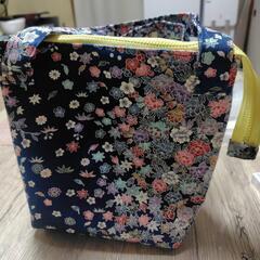 【一点物】ファスナー付きトートバック③