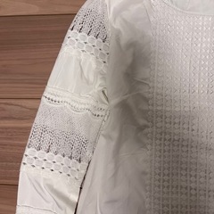 値下げしました！新品未使用 ドメスティックブランド レース　長袖ブラウス　の画像