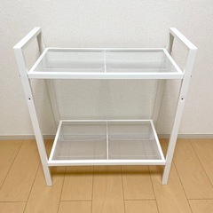 【直接引渡】イケア IKEA  レールベリLERBERG シェルフユニット 白 ホワイト 極美品の画像