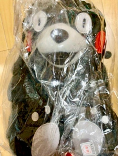 最終処分品‼️未使用品☆くまモンぬいぐるみリュック