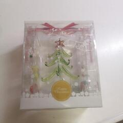 クリスマスツリー ガラス製
