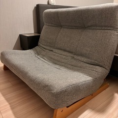 【値下げ】ハイバック ソファー 2人掛け
