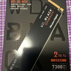 新品未開封品【ＳＮ－８５０Ｘ】WD BLACK M.2 SSD ...
