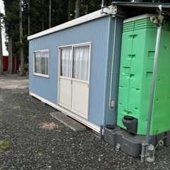 すぐ引き取り可能。オーダー製プレハブ8畳、最後まで読んでください。の画像