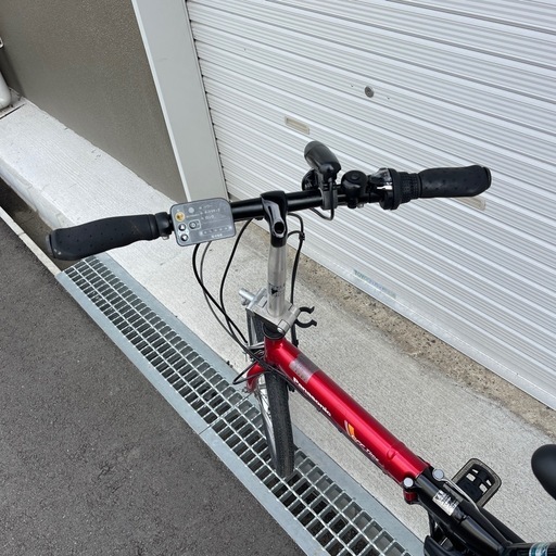 Panasonic電動アシスト自転車20インチ 8.9Ah 折り畳み 赤