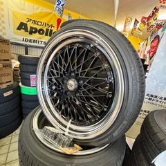 SSR フォーミラメッシュ　１８インチ8.5J＋43  215/40r18
