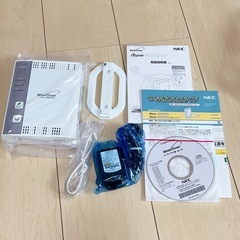 NEC ワイヤレスブロードバンドルーターの画像
