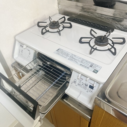 ★受渡予定者決定　パロマ　ガスコンロ　　二口コンロ