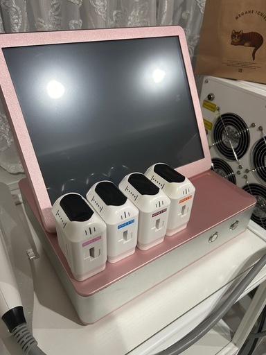 EVOLUTION 美容機器 大型スクリーン 付属カートリッジ4つ