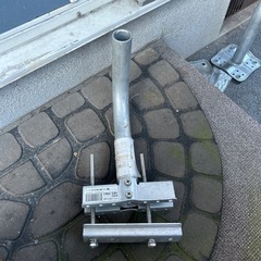 アンテナ　マスト　マウント　ベランダ取り付け金具