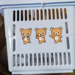 リラックマ　買い物かごの画像