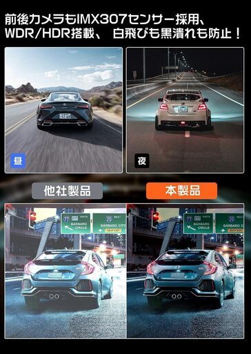 【安全と安心を確保】ドライブレコーダー ミラー型 4K+2.5K 64GB高速メモリカード付属 11インチ 伸縮式カメラ Type-C電源 右カメラ GPS搭載