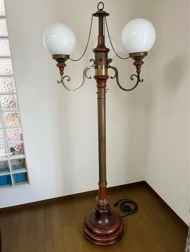 アンティーク　インポート　照明器具　海外製品　ライトスタンド　レトロ