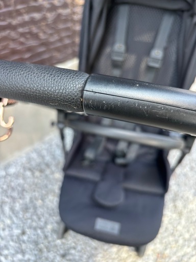 【宮崎】cybex 最新　メリオカーボン　ベビーカー　ブラック　