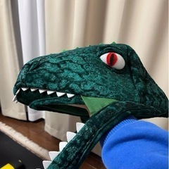 恐竜の帽子/被り物の画像