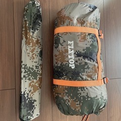 キャンプ　テント　2人用　迷彩 の画像