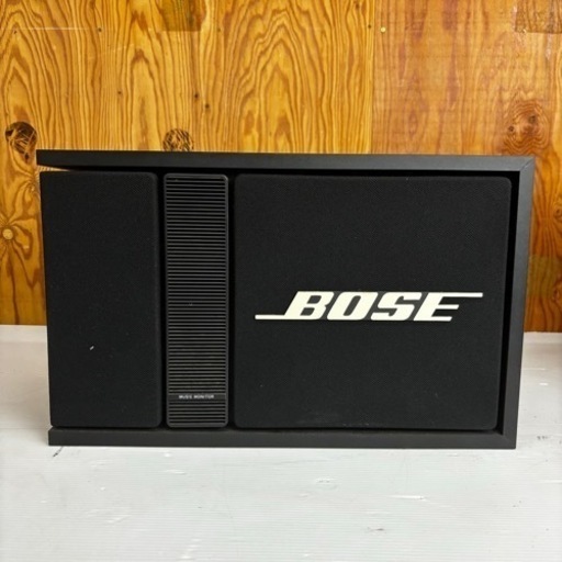 s210623 通電未確認 BOSE 301 MUSIC MONITOR-II モニター スピーカー ボーズ 音響 音響機器 オーディオ機器 オーディオ 左右なし 中古品