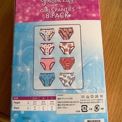 新品ディズニー　パンツ8枚セット　女児の画像