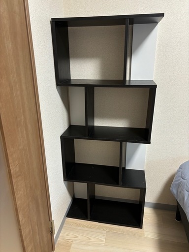 オープンラック　ブラック