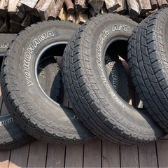 ヨコハマ ジオランダーAT G015 215 85 R16 タイヤのみ4本中古 ランクル70の画像