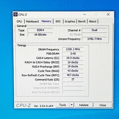 Samsung メモリ・PC4-2666V・8GBｘ2枚セット・計16ＧＢの画像