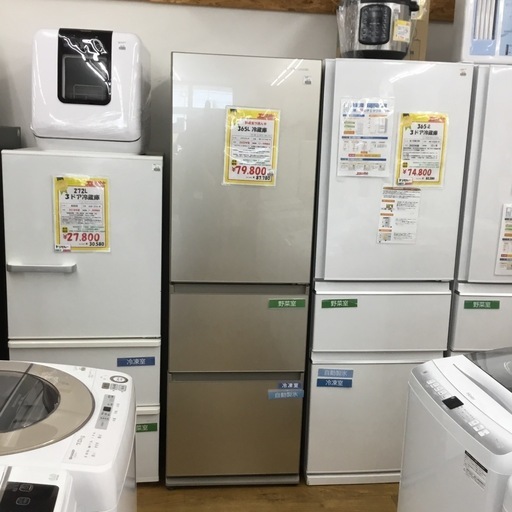 365L 3ドア冷蔵庫  Panasonic NR-C373GC-N 2022年製 エキスパート藤沢辻堂店