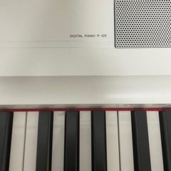 YAMAHA P-125 電子ピアノの画像