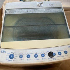 2020年Haier洗濯機JW-C55FK　の画像