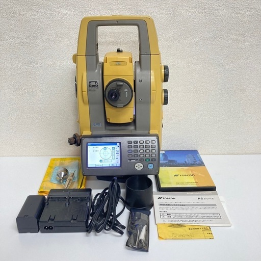 a0916601 トプコン TOPCOM 動作OK 測量機 測量機器 PS-105AC トータルステーション 自動 建設 建設機材 工具 道具 シリーズ 中古品