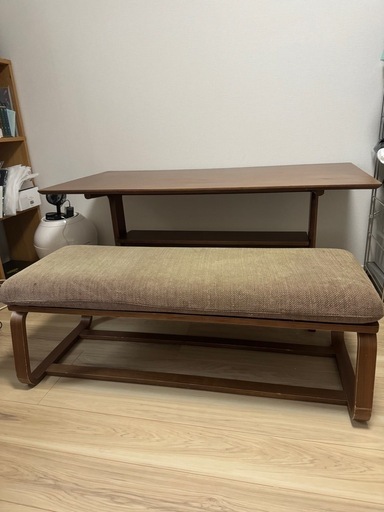 無印良品　リビングでも使えるダイニングセット