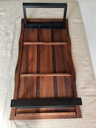 木製ローテーブル　