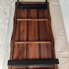 木製ローテーブル　の画像
