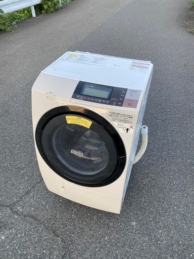 日立ドラム式洗濯乾燥機✅設置込み保証付け配達可能
