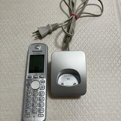 【ジャンク品】Panasonic　デジタルコードレス普通紙ファクス　子機1台付き　KX-PD551DLの画像