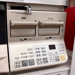 札幌 東区 リンナイ/Rinnai ガステーブル/ガスコンロ ラクシエ LPガス用 2020年製 RTS65AWK14RG カフェベージュ 2口 水無し両面グリル 強火力左 ガスホース無し ココットプレート付き の画像