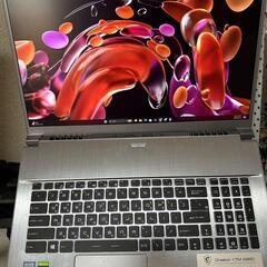 msi　ゲーミングノートパソコンの画像