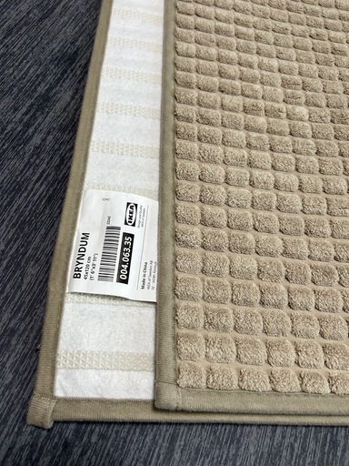 IKEA バスマット　ベージュ