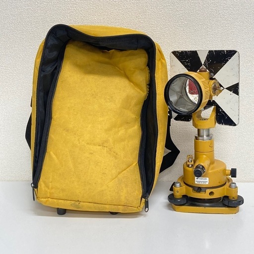 a0916604 トプコン TOPCOM 測量機 素子プリズム 測量機器 196mm 反射 建設 建設機材 工具 道具 シリーズ 中古品