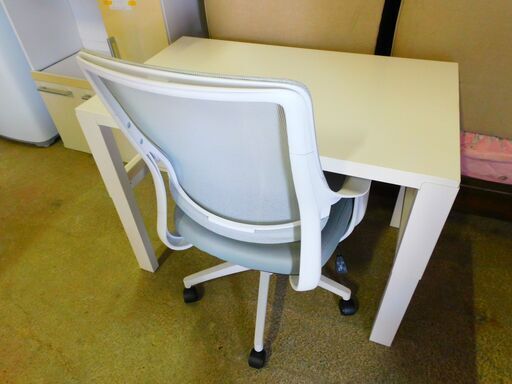 IKEA イケア PAHL ポール デスク NITORI ニトリ ワークチェア カーデ ワーキングデスク\u0026OAチェアセット