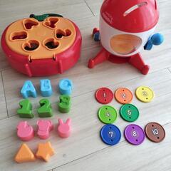 くもん　ジャラットプレート　西松屋型合わせ　おもちゃ