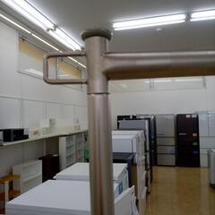 ★ジモティ割あり★  ハンガーラック ホワイト H93×D45×W105～178 クリーニング済み OJ5874の画像