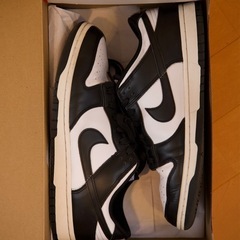 【良品】NIKE DUNK LOW パンダ  27