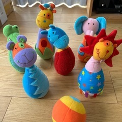 赤ちゃんおもちゃボーリング