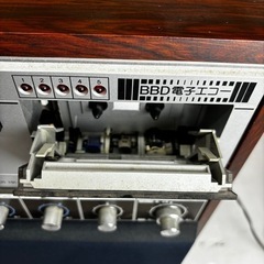 s0920606 通電確認済 開閉OK SHARP シャープ CASSETTE/8TRACK TAPE PLAYER HK-50 カラオケ カセットデッキ Studio50 レトロ 中古品の画像