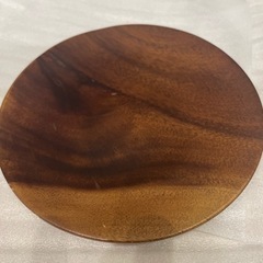 アカシア　天然木　プレート　木製皿　無印の画像