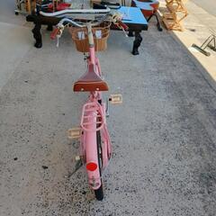 ブリヂストン☆子供用自転車・YK8C56052,ピンク色、18インチ【浜村鹿野温泉ICから3分 買取本舗 宮本リサイクル 営業時間9～19時 定休日水曜のみ←連絡できませんm(_ _)m】の画像