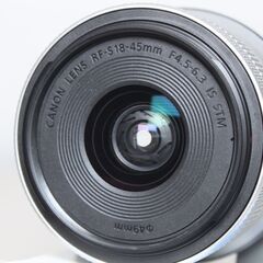Canon/RF-S18-45mm F4.5-6.3 IS STM/RFマウント用/ズームレンズ ④の画像