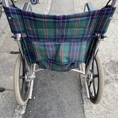 大人用車椅子　使用者最大100kgの画像