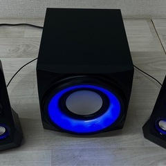 【中古品】光るスピーカー X−BEAT DSP-2810-BK ...